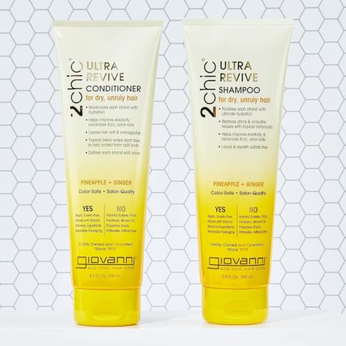 GIOVANNI 2chic Ultra-Revive Color-Safe Conditioner 24 oz - Moisturizing Hair Care