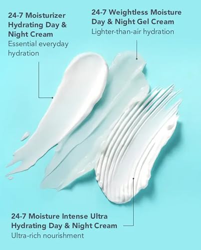 TULA 24-7 Travel Moisturizer Set - Original, Intense & Weightless, 0.52oz, 3-Pack - Classic Variation