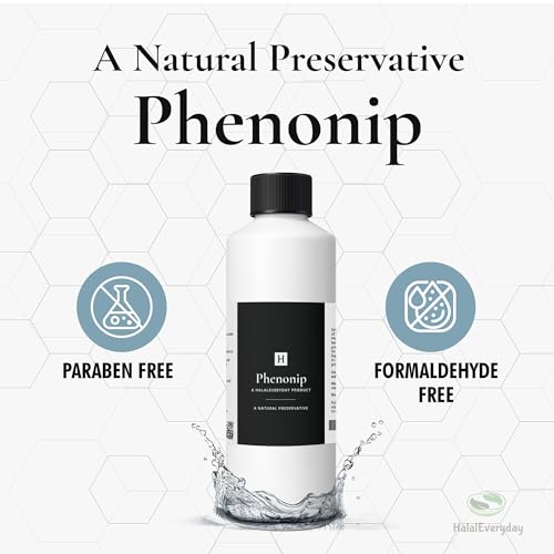 HalalEveryDay 16 oz Phenonip- All Natural Preservative- Great for lotion, creams, lip balms, body butters and more!