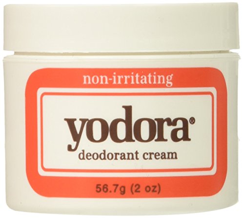 Yodora Deodorant Cream 2 oz – Pack of 3, Antiperspirant for Men & Women