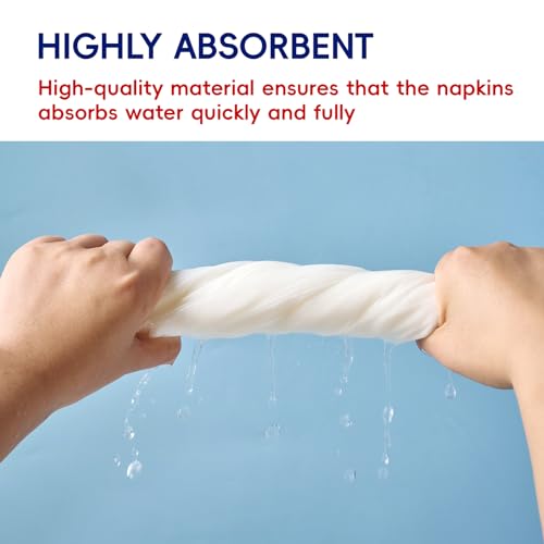 Disposable Hand Towels 1000 Pack - White Guest Napkins for Parties & Events