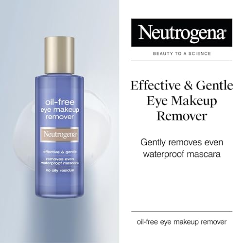 Neutrogena Oil-Free Eye Makeup Remover & Cleanser 8 fl oz Pack of 4
