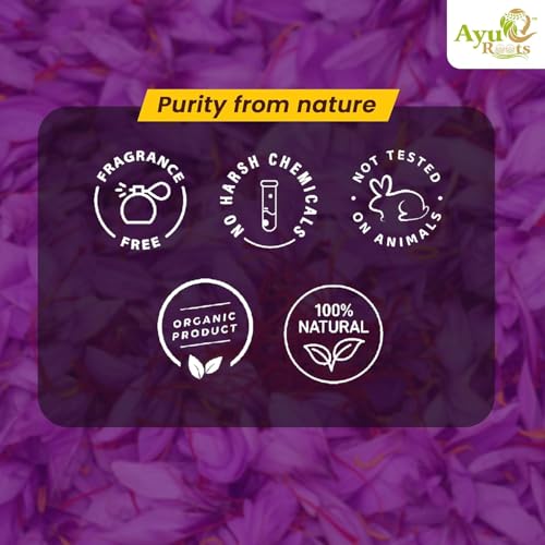 Kumkumadi Tailam Ayurvedic Handmade Saffron Oil Soap Bar for Dry Skin, Oily Skin, Face, Body | 3.88 Oz (Pack of 3)
