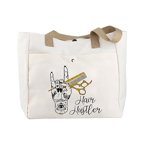BLUPARK Hairs Hust-ler Hand Gift Hairs Stylist Tote Cosmetologist Gift Hairdresser G-ft Bag Beautician Shopping Bag