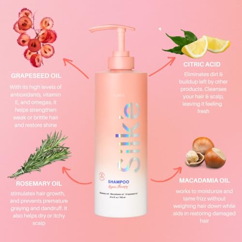 Sleek'e Silk'e Repair Therapy Shampoo 24 Fl Oz - Clarifying & Hydrating Hair Care