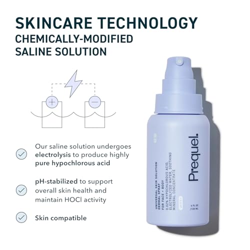 Prequel Skin Universal Hypochlorous Acid Face & Body Spray - 4oz Pack of 2