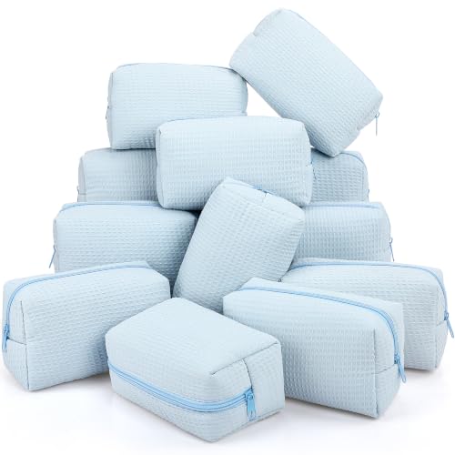 Gilprop 12 Pcs Holiday Gift Set for Women Cozy Light Blue Makeup Bag - Variation of THIS listing