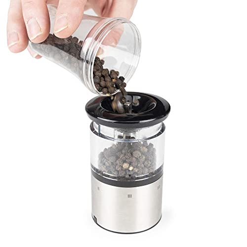 Electric Pepper Mill - Peugeot Elis Sense u'Select 8 Inch Stainless Steel