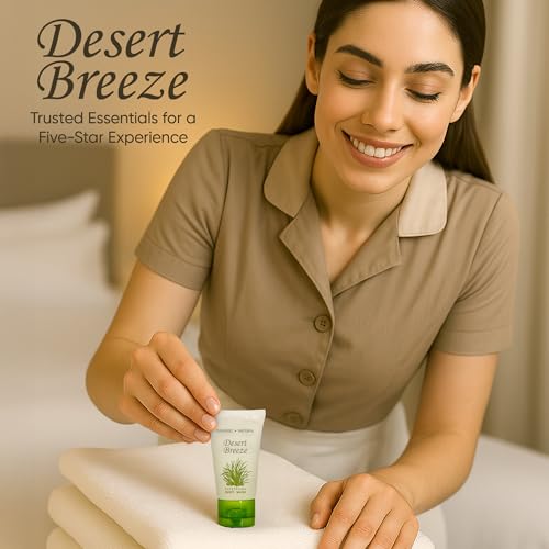 Desert Breeze 1 oz Body Wash Set - Refreshing Green Tea Lemongrass, Pack of 20 Travel Sizes
