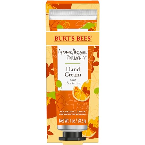 Burts Bees Orange Blossom & Pistachio Hand Cream with Shea Butter, 1 Oz (Package May Vary)