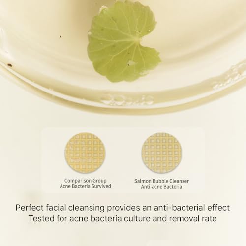Salmon & Centella Bubble Facial Cleanser - pH 5.5 Moisturizing Skin Care
