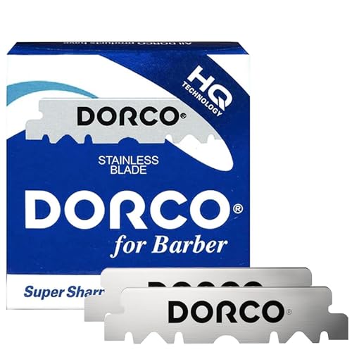 Dorco 1000-Count Single Edge Razor Blades – 10 Boxes (100 Blades Each)