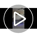 Floating Bed Frame Full Size with RGB LED Lights & Charging Station - Black