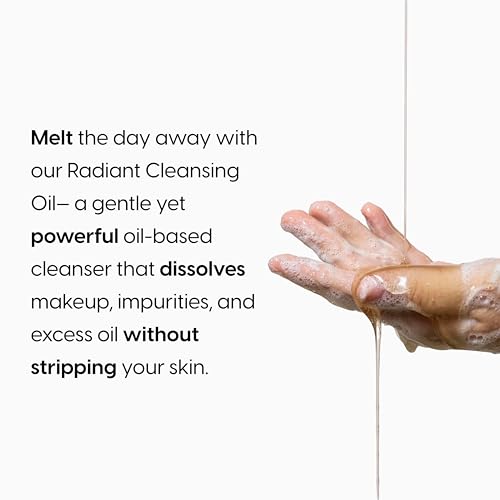Kara Beauty Radiant Cleansing Oil - Korean Face Wash & Makeup Remover for Women, Gentle Cleanser for Face, Eye Makeup Remover, Facial Cleanser, Skin Care Essential, Cleansing Oil Made in Korea