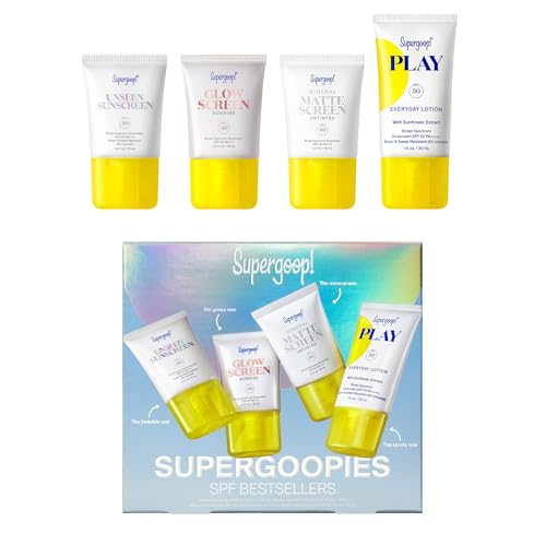 Supergoop! SPF Travel-Sized Favorites Set | Bestsellers & Variations Included