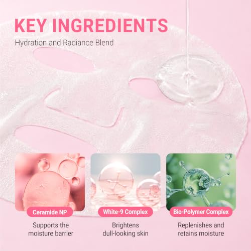 Lavender Intensive Shining Mask with Hyaluronic Acid - 10 Pack