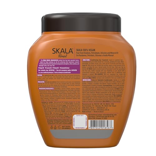 Skala Mais Crespos Super Curly Hair Treatment 2-in-1 Cream Set - Pack of 4, 35.2 Fl Oz