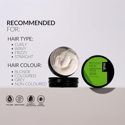 Flexible Hold Hair Cream with Natural Sheen - 3.4oz Styling Paste