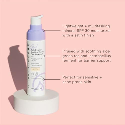 Solara Suncare Go! Daily Defense Mineral Sunscreen SPF 30 1.7 fl oz