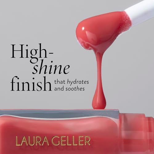 Lip Gloss Duo - Rose Garden & Glass Half Full, Hydrating Lip Oil Set - 0.25 Fl Oz