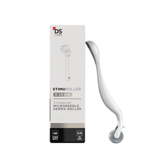 DS Labs StimuROLLER Hair Micro-Needle Hair Stimulation System 0.25mm, Packaging May Vary