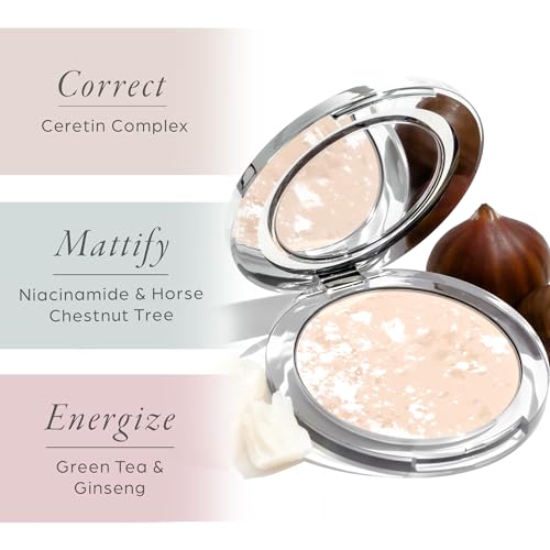 PÜR Pressed Setting Powder Balancing Act - Matte Finish, Shine Control, Blurs Pores