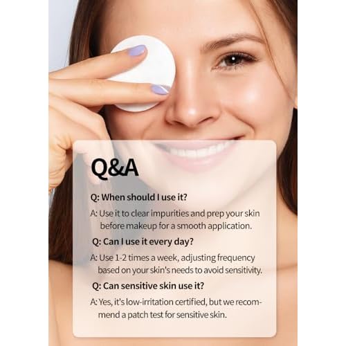 BEAUDIANI Green BHA Peeling Pad 60ct | Korean Exfoliating Toner Pads | Minimize Pores, Soothe Blemish-Prone Skin | Gentle Daily Chemical Exfoliant | K-Beauty Skincare