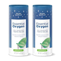 Natural Tooth Polish with Peppermint - Organic Enamel Support, 2 Pack