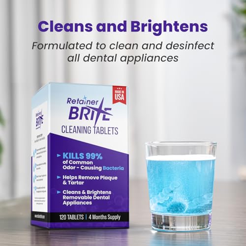 Retainer Brite Dental Appliance Cleaning Tablets - 96 Count