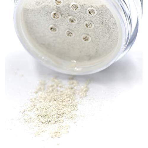 White Sparkle Vanilla Shimmer Vegan Single Loose Eyeshadow; Talc, Paraben & Cruelty Free