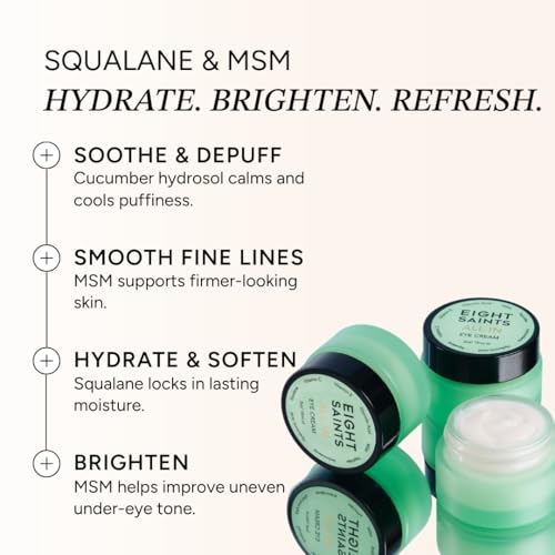 Eight Saints 0.5oz All-In One Anti-Aging Eye Cream for Dark Circles & Wrinkles