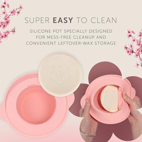 Women's Waxing Kit with Digital Wax Warmer & Natural Beads - Hair Removal Set