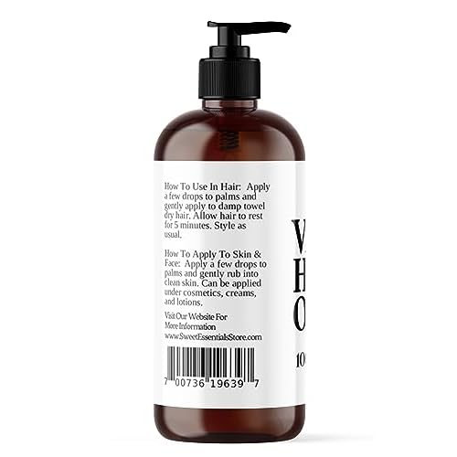 Organic Extra Unrefined Hemp Seed Oil (Food Grade) 8oz | Cannabis Sativa | Imported From Canada | 100% Pure Cold Pressed | Offers Relief From Dry & Cracked Skin, Eczema, Psoriasis, Dermatitis, Rosacea