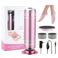 VOCOSTE 1200RPM Electric Callus Remover for Feet, 2 Replaceable Grinding Discs, 60 Sandpaper Discs, 1 Moisturizing Socks, Professional Pedicure Tool Kit for Dead Skin & Hard Cracked Heels