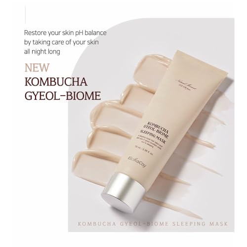 Elishacoy Kombucha Gyeol-Biome Overnight Face Mask 70ml - Hydrating Skin Care