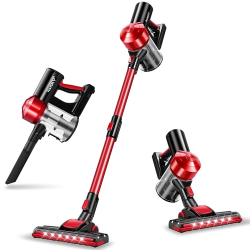 Iwoly C150 Cordless Vacuum Cleaner 18000Pa, Lightweight Handheld Stick & Car Vacuum with HEPA Filter