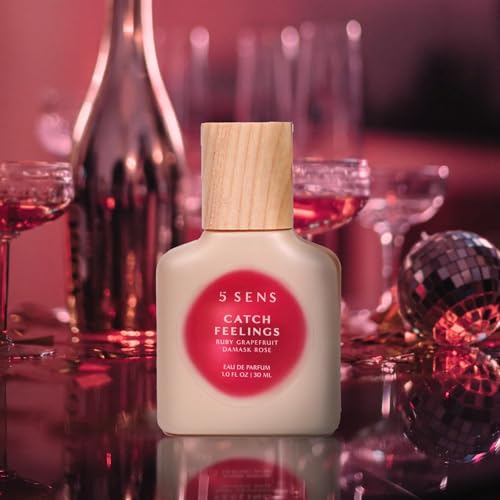 5 SENS Catch Feelings Eau de Parfum 30mL - Warm Floral Fragrance for Romantic Occasions