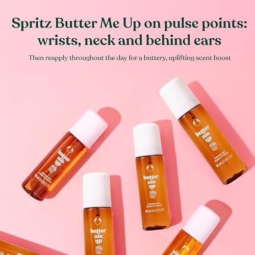 The Body Shop Butter Me Up Perfume Mist - Fragrance Spray for Daily Wear 3.3 Fl Oz