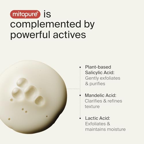 Timeline Mitopure™ Travel Size Face Exfoliator with Acids, 1 fl oz – Purify & Smooth Skin