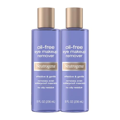Neutrogena Oil-Free Eye Makeup Remover & Cleanser 8 fl oz Pack of 4
