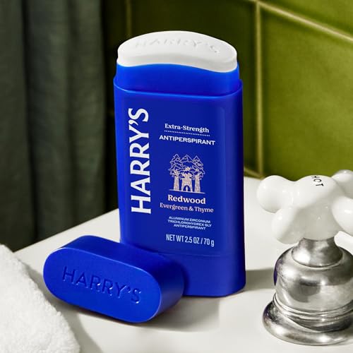 Harry's Extra-Strength Antiperspirant Deodorant for Men Redwood Pack of 6 - 72H Sweat & Odor Control