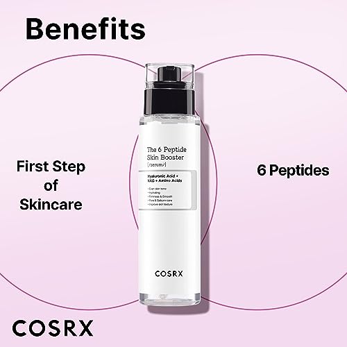 COSRX 6X Peptide Collagen Booster Toner Serum + 2% Alpha Arbutin Discoloration Care Serum