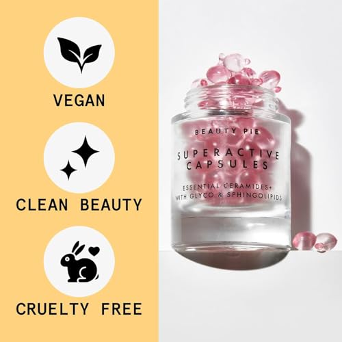 Beauty Pie Superactive Capsules Essential Ceramides + For Hydrating, Anti-Aging & A Healthy, Dewy Glow