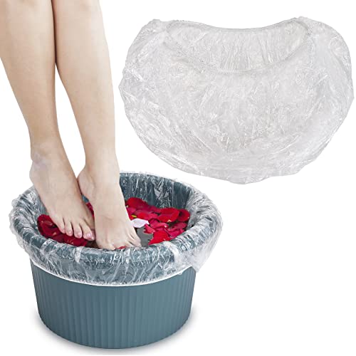 Disposable Pedicure Spa Liners - 100 Pack, Hygienic Foot Bath Covers