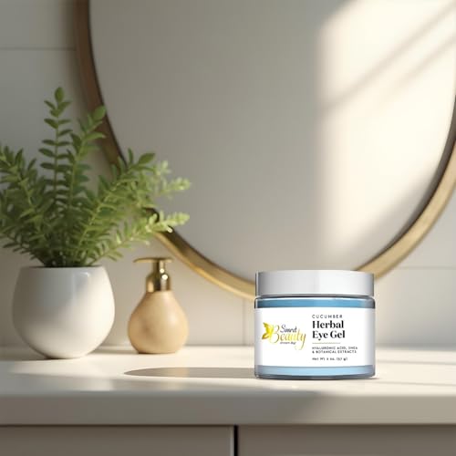 Herbal Eye Cream for Dark Circles and Puffiness - 2 Ounce Pack