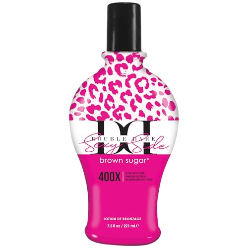 Dark Tanning Lotion 400X WildBronzer with Jamaican Black Castor Oil - 7.5 Fl Oz