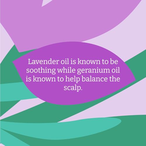 Natural Vegan Conditioner with Lavender & Geranium - SLS & Paraben-Free, 84.5 fl oz