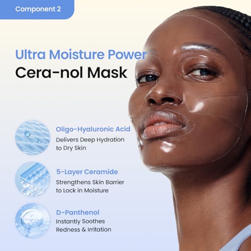 Hydrogel Face Mask Duo - Collagen & Ceramide Deep Hydrating & Firming Set