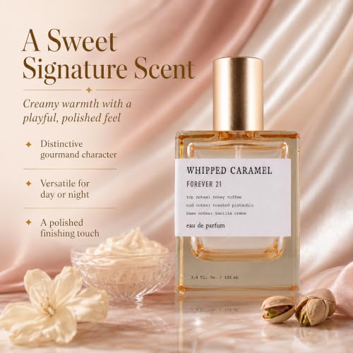 Forever 21 Whipped Caramel Eau de Parfum for Women 3.4 Fl Oz