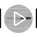 Henckels Forged Accent Steak Knives Set of 4 - Black, Razor-Sharp, German Engineered
